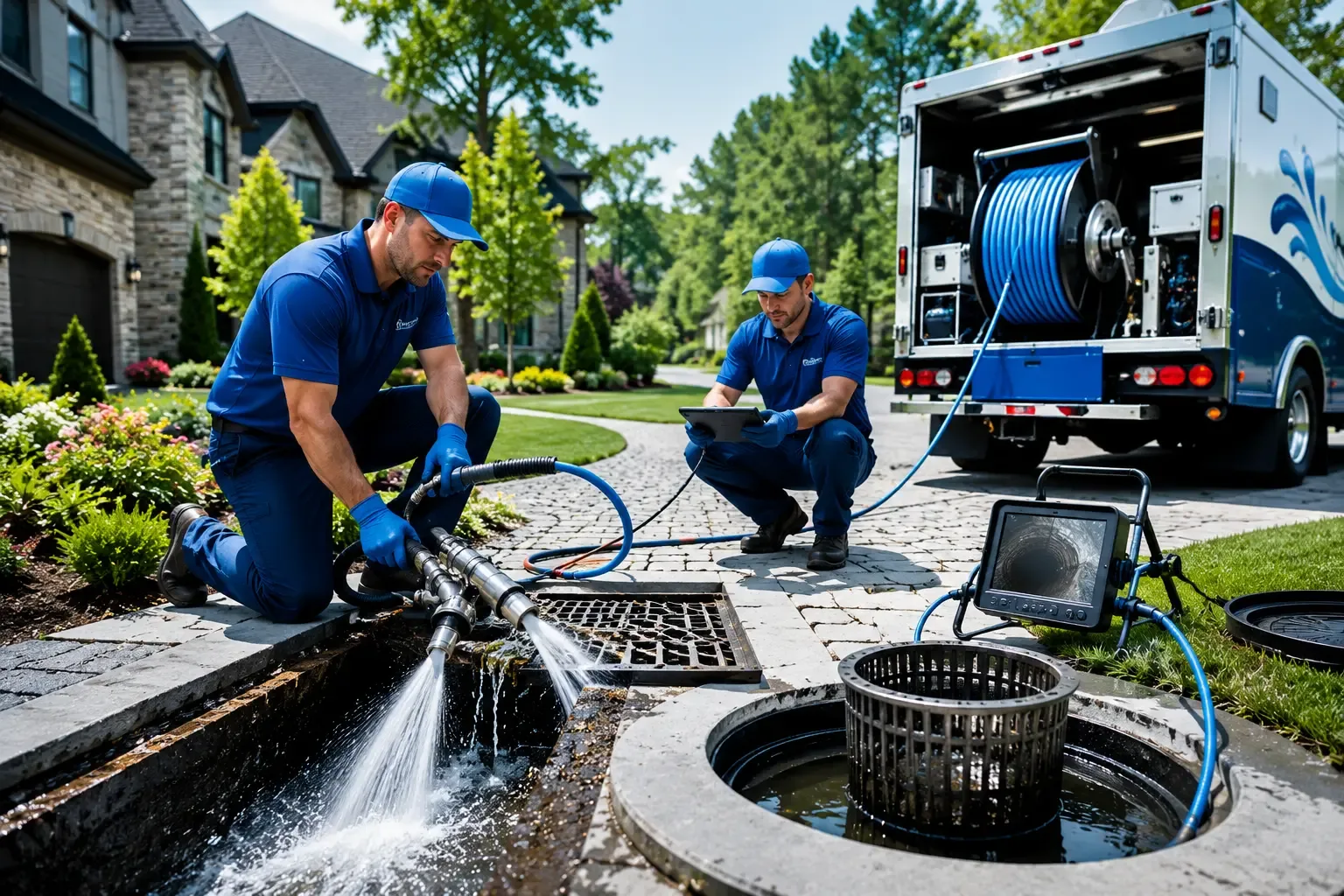 Local outdoor drain cleaning professionals in Foster City, MI