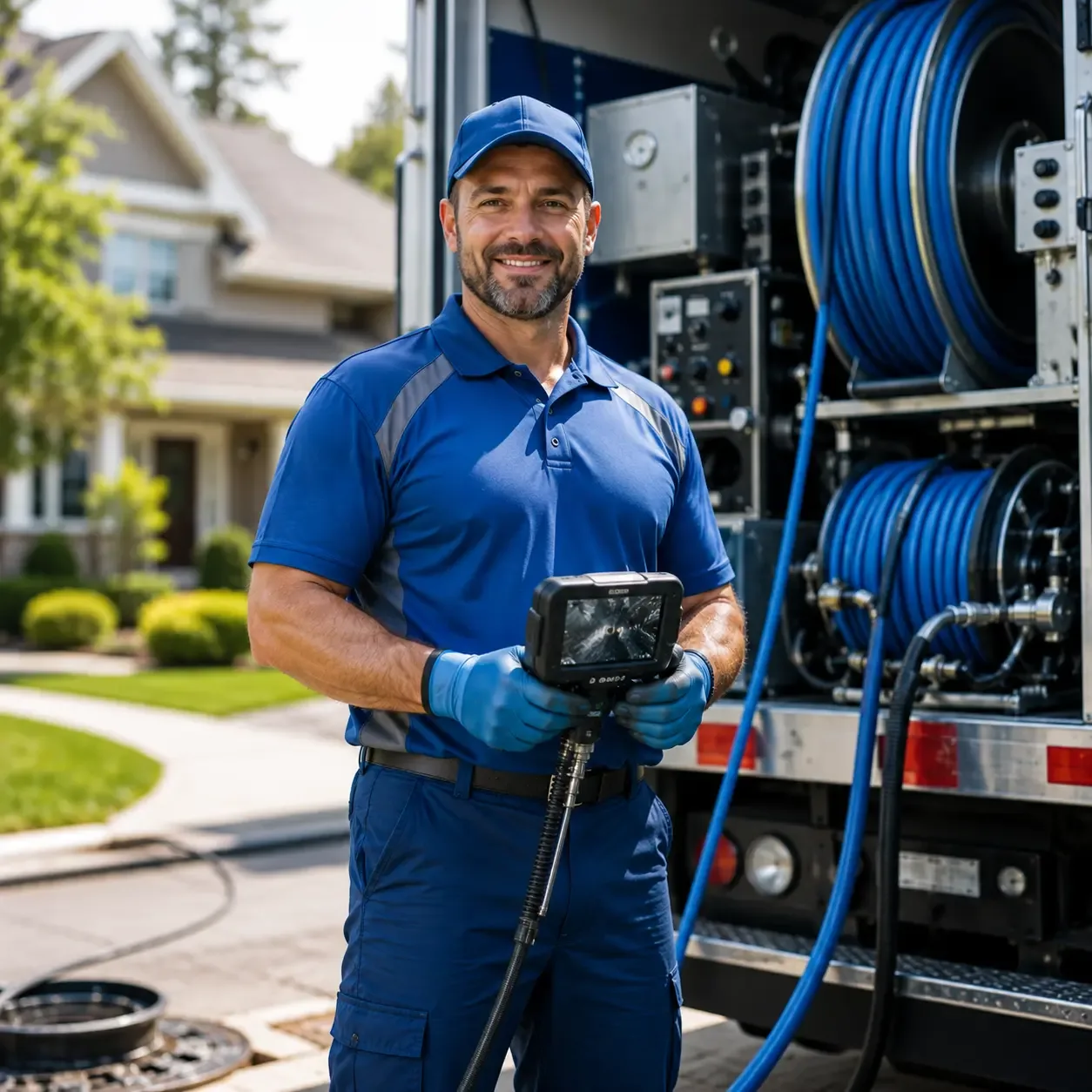 Local outdoor drain cleaning specialists in Foster City, MI